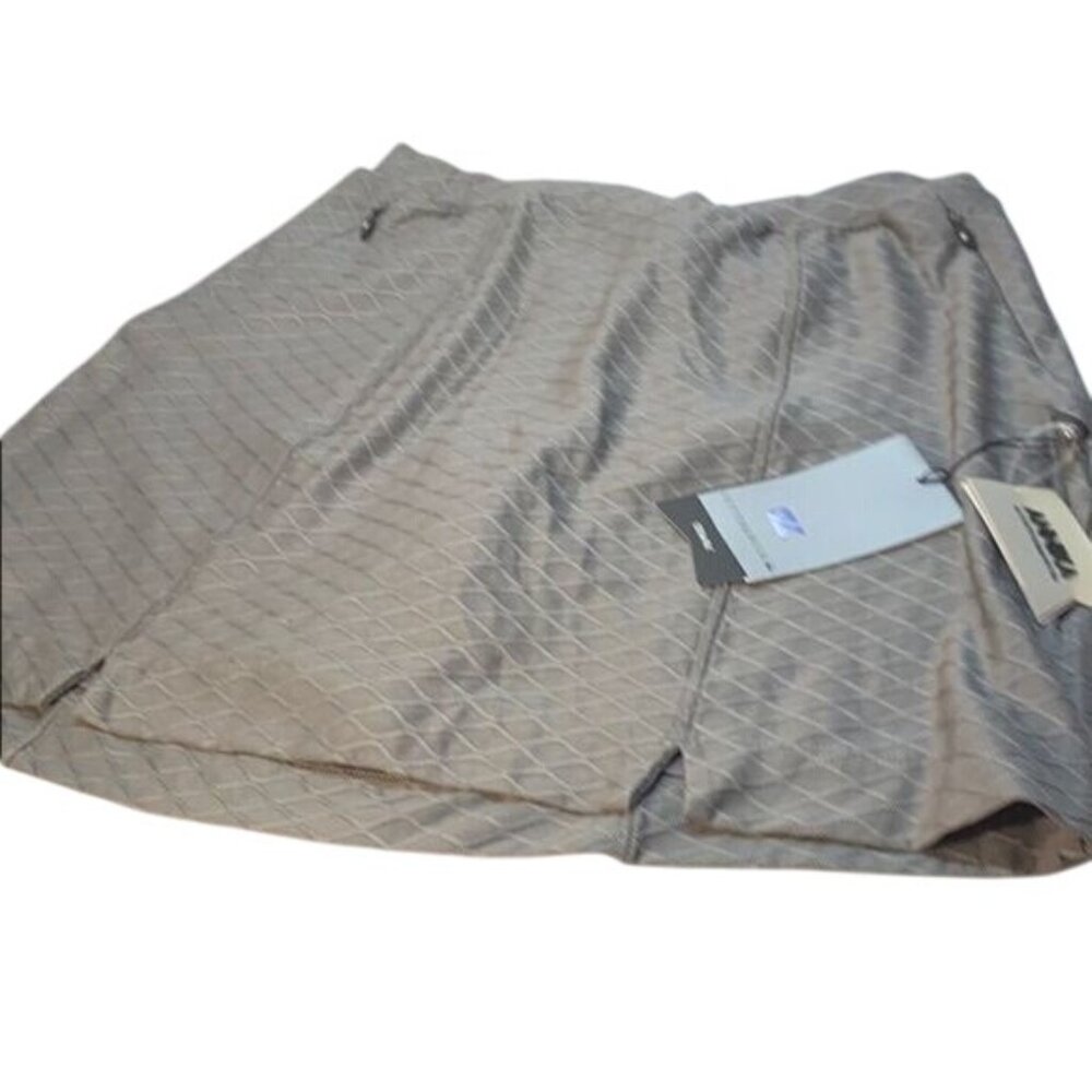 Annika Cutter & Buck Womens Performance Golf Skort S Gray Shorts Lining